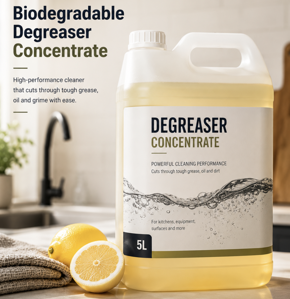 Biodegradable Degreaser Concentrate