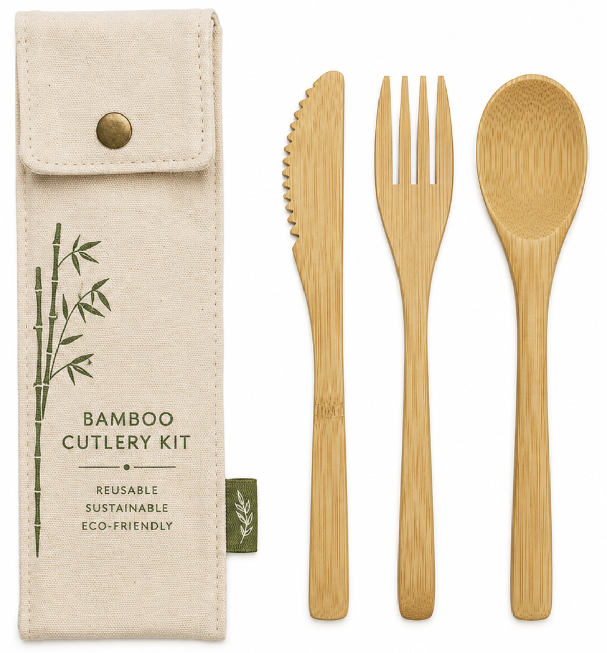 Bamboo Cutlery Kit