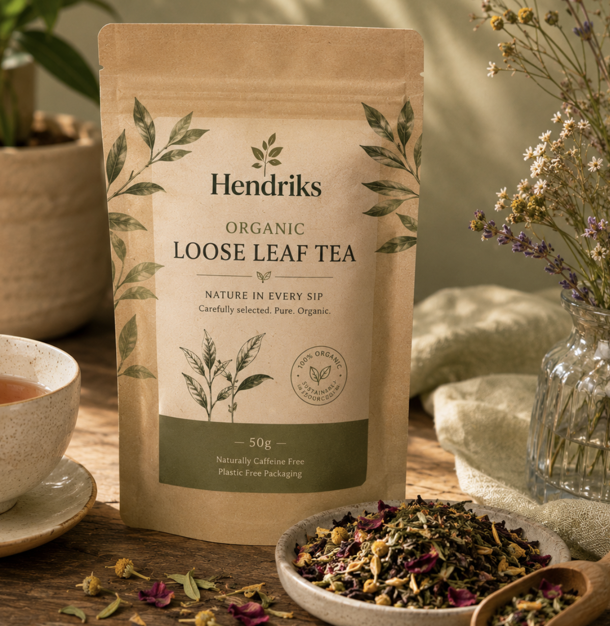  Organic Loose Leaf Tea