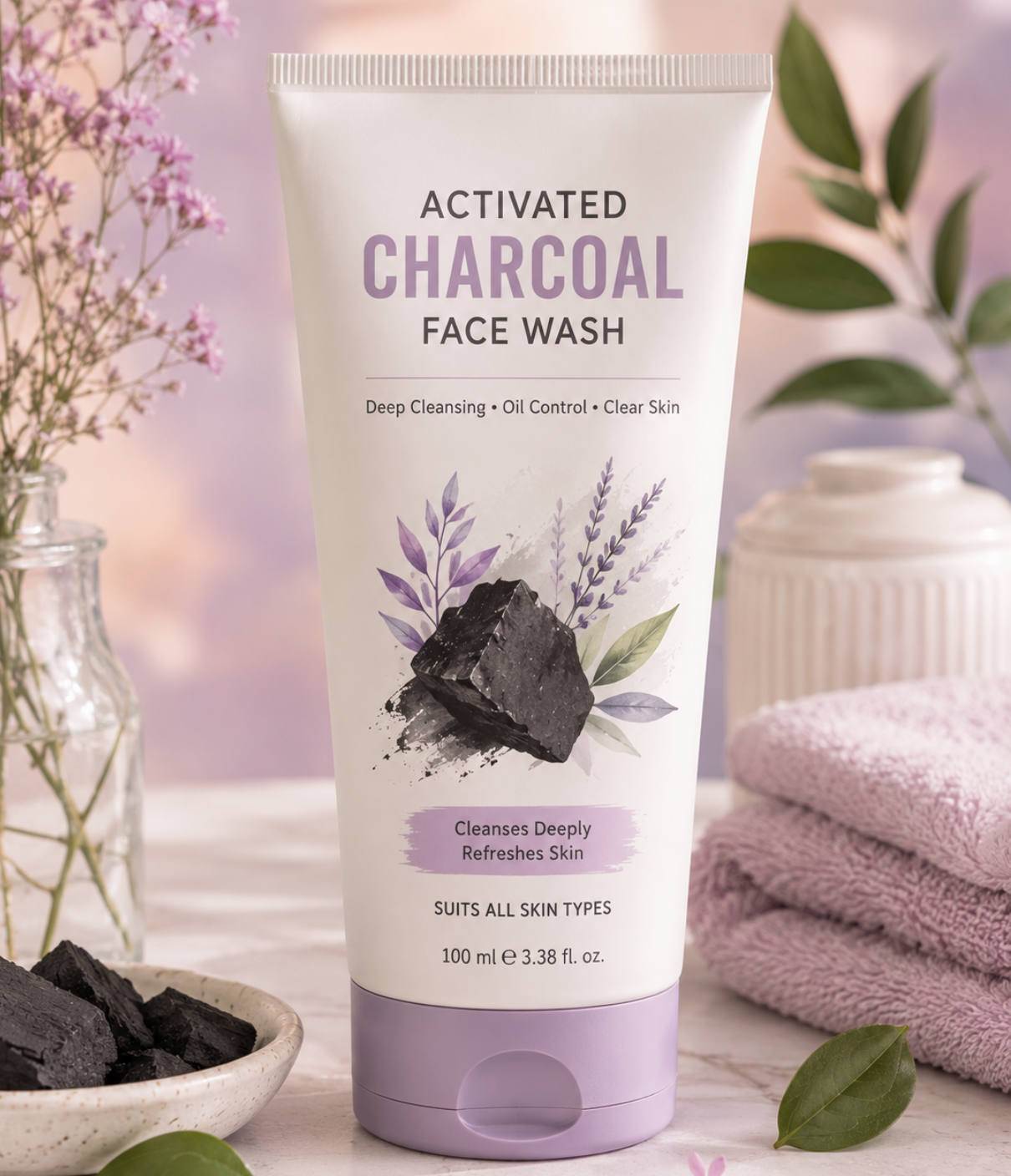 Activated Charcoal Face Wash